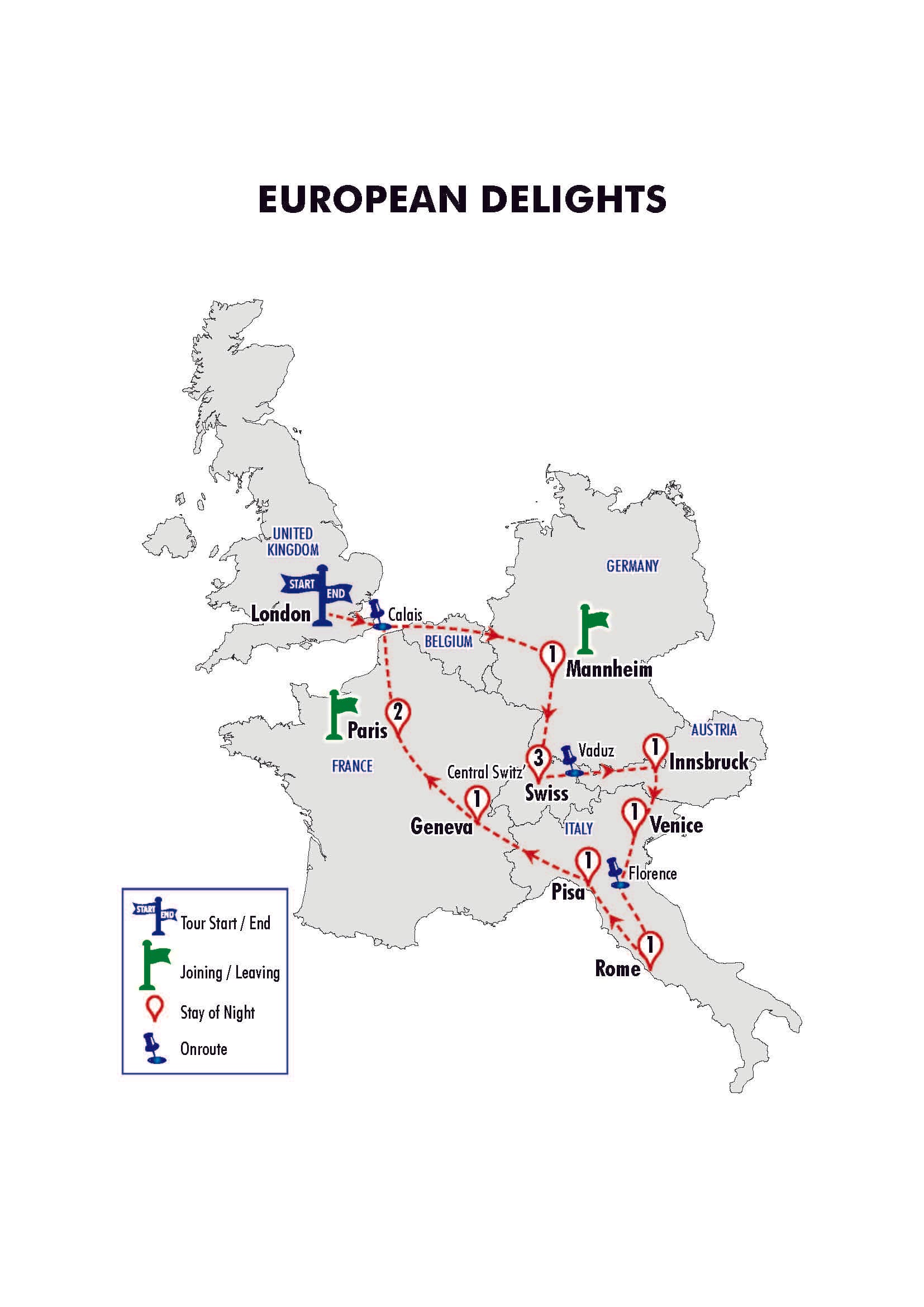 Tour Map